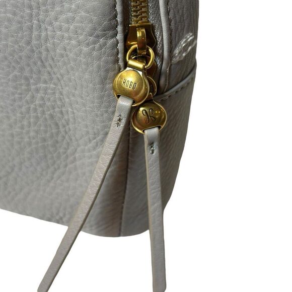 Hobo Fern Sling Bag Taupe Pebbled Leather Crossbody Convertible Backpack  $198 main image 11